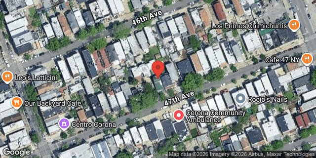 Aerial map of 104-37 47 AVENUE, Queens