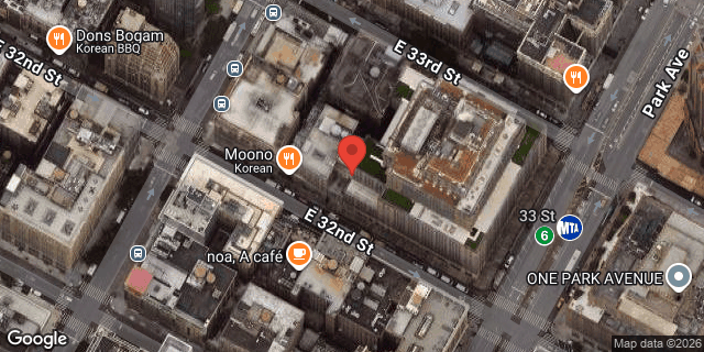 Aerial map of 35 EAST 32 STREET, Manhattan