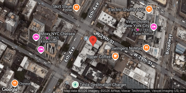 Aerial map of 830 AVENUE OF THE AMER, Manhattan