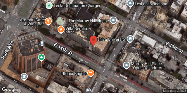 Aerial map of 127 EAST 34 STREET, Manhattan
