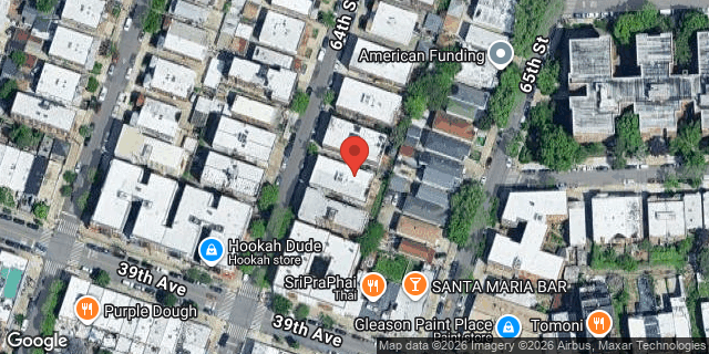 Aerial map of 37-61 64 STREET, Queens