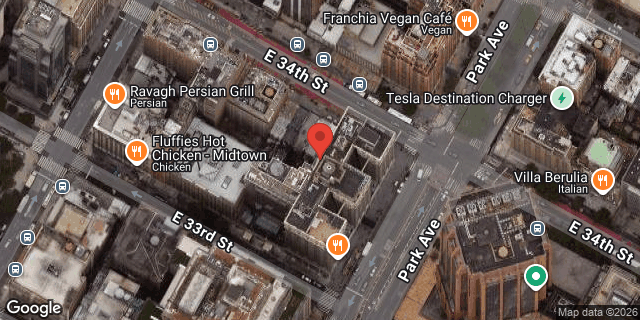 Aerial map of 64 EAST 34 STREET, Manhattan