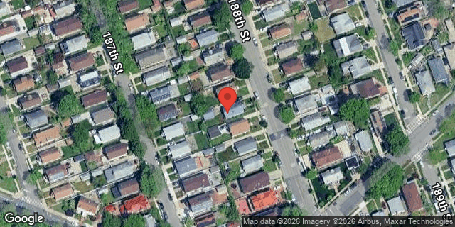 Aerial map of 48-66 188 STREET, Queens