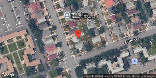 Aerial map of 64-65 CLOVERDALE BOULEVARD, Queens
