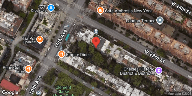 Aerial map of 460 WEST 23 STREET, Manhattan