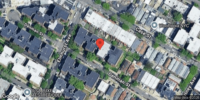 Aerial map of 40-51 DENMAN STREET, Queens