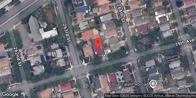 Aerial map of 263-07 79 AVENUE, Queens