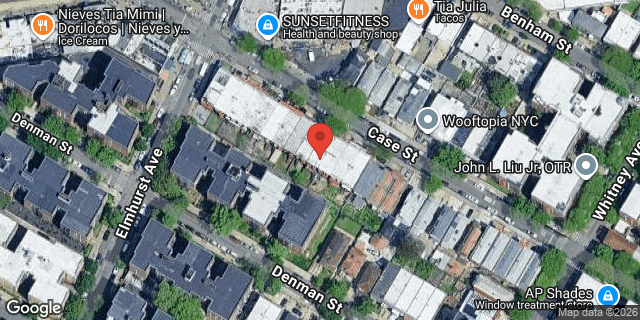 Aerial map of 40-36 CASE STREET, Queens