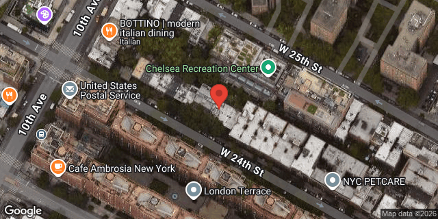 Aerial map of 441 WEST 24 STREET, Manhattan