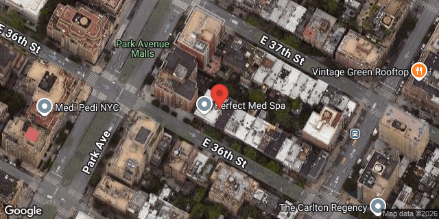 Aerial map of 109 EAST 36 STREET, Manhattan