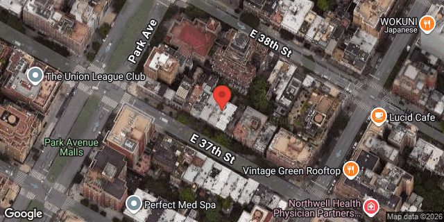 Aerial map of 111 EAST 37 STREET, Manhattan