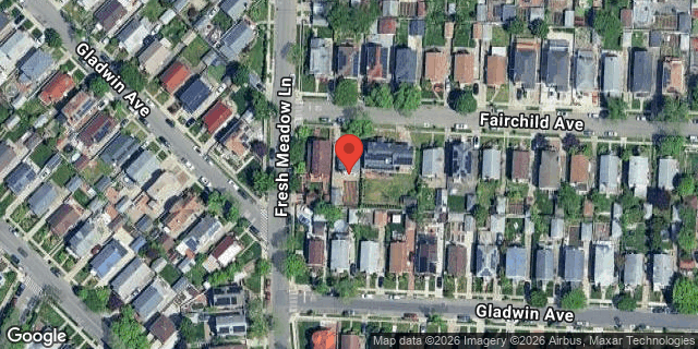 Aerial map of 173-08 FAIRCHILD AVENUE, Queens