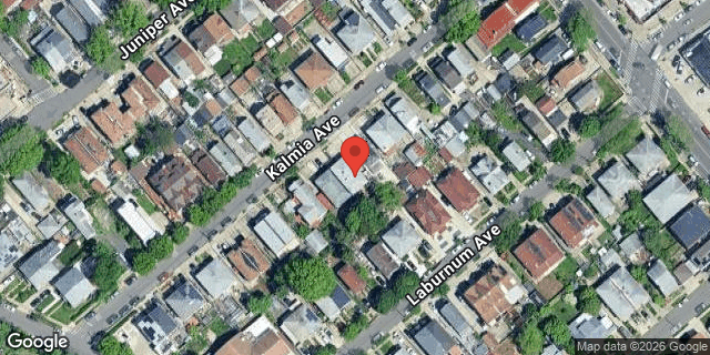 Aerial map of 137-40 KALMIA AVENUE, Queens