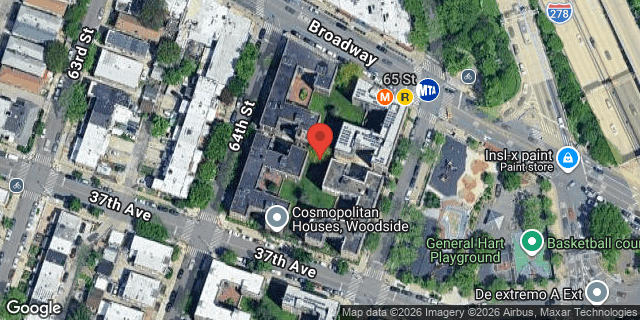 Aerial map of 35-33 64 STREET, Queens