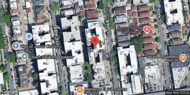 Aerial map of 37-52 89 STREET, Queens