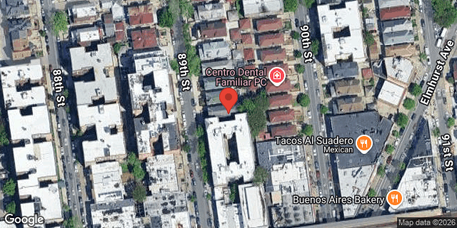 Aerial map of 37-45 89 STREET, Queens