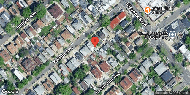 Aerial map of 137-54 KALMIA AVENUE, Queens