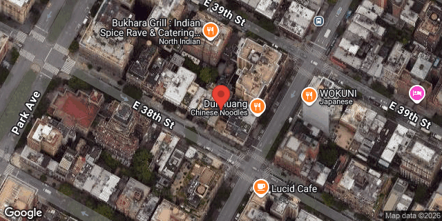 Aerial map of 123 EAST 38 STREET, Manhattan