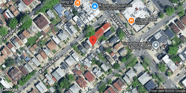 Aerial map of 137-62 KALMIA AVENUE, Queens