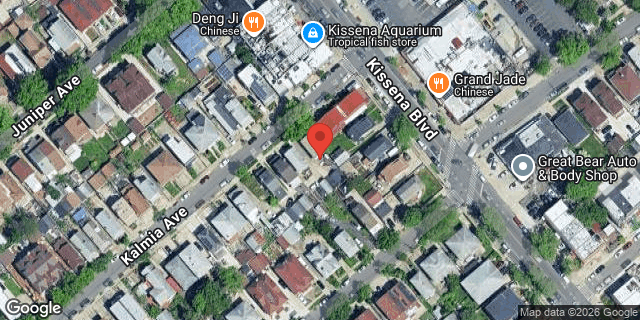 Aerial map of 137-64 KALMIA AVENUE, Queens