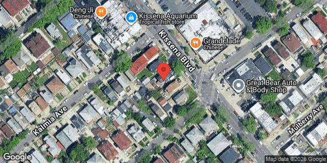 Aerial map of 46-42 KISSENA BOULEVARD, Queens