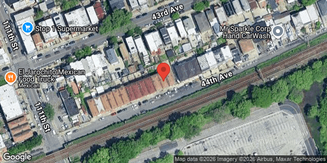 Aerial map of 111-33 44 AVENUE, Queens