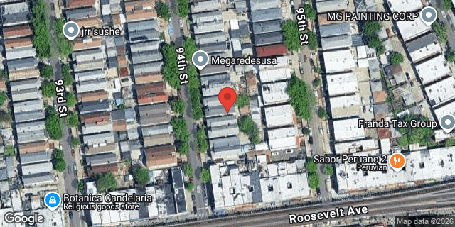 Aerial map of 37-45 94 STREET, Queens