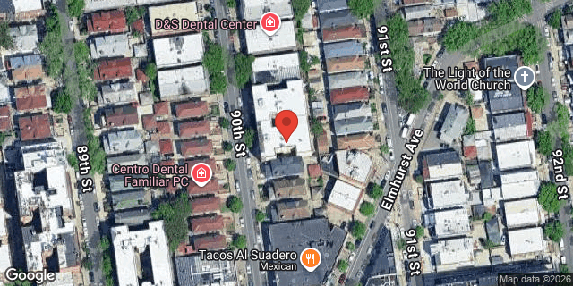 Aerial map of 37-35 90 STREET, Queens