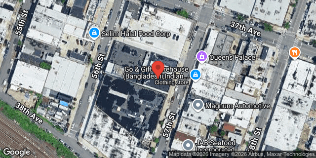 Aerial map of 37-22 57 STREET, Queens