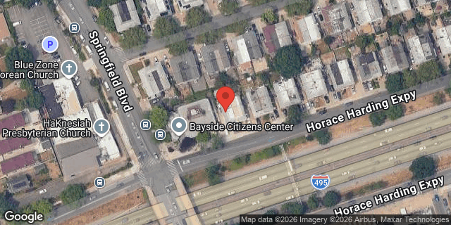 Aerial map of 221-21 HORACE HARDING EXPWY, Queens