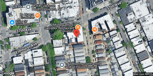 Aerial map of 37-10 95 STREET, Queens