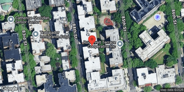 Aerial map of 35-43 84 STREET, Queens