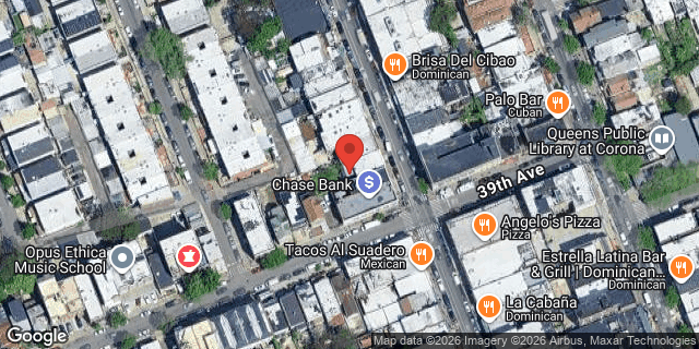 Aerial map of 37-92 103 STREET, Queens