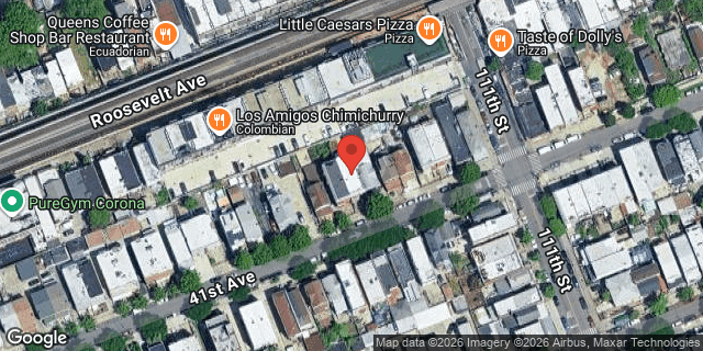 Aerial map of 108-61 41 AVENUE, Queens