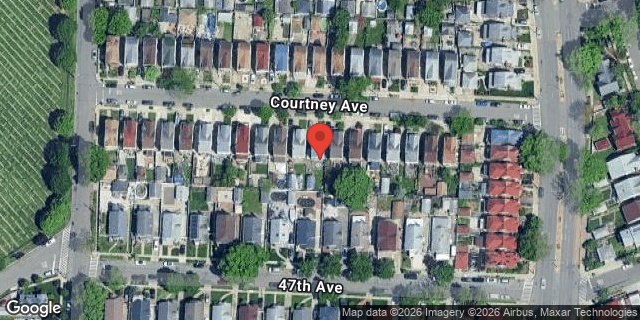 Aerial map of 171-32 COURTNEY AVENUE, Queens