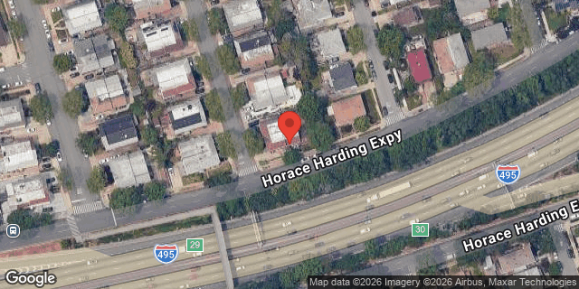 Aerial map of 57-93 228 STREET, Queens