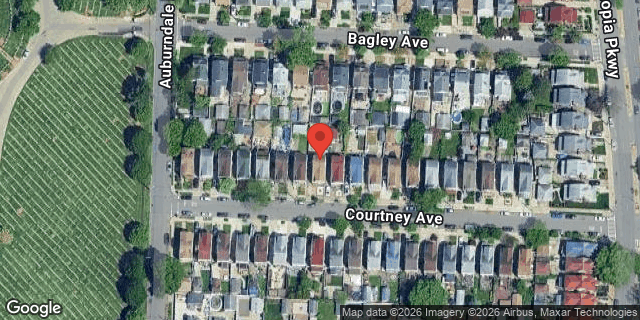 Aerial map of 171-21 COURTNEY AVENUE, Queens