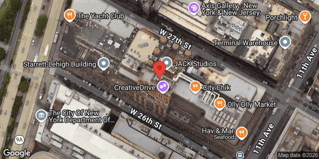 Aerial map of 601 WEST 26 STREET, Manhattan