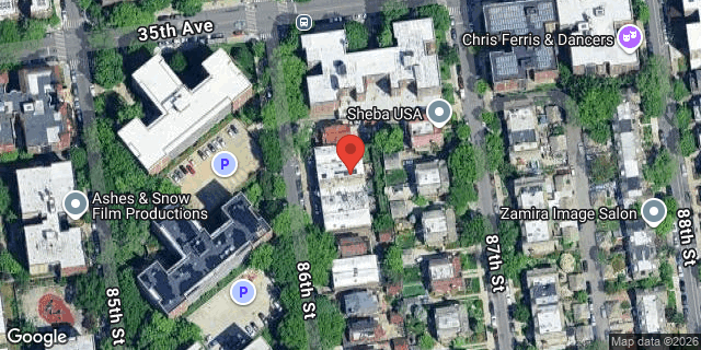 Aerial map of 35-19 86 STREET, Queens