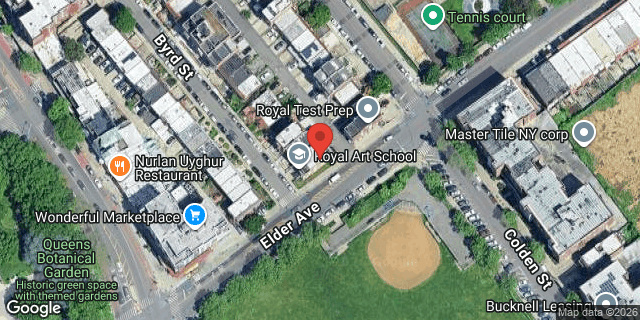 Aerial map of 43-51 BYRD STREET, Queens