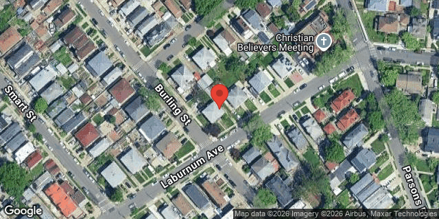 Aerial map of 146-05 LABURNUM AVENUE, Queens