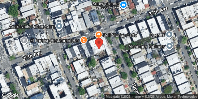 Aerial map of 99-16 37 AVENUE, Queens