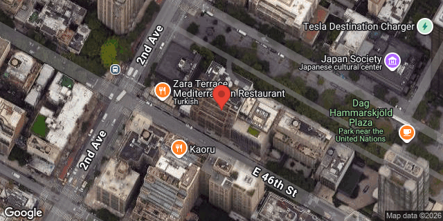 Aerial map of 305 EAST 46 STREET, Manhattan