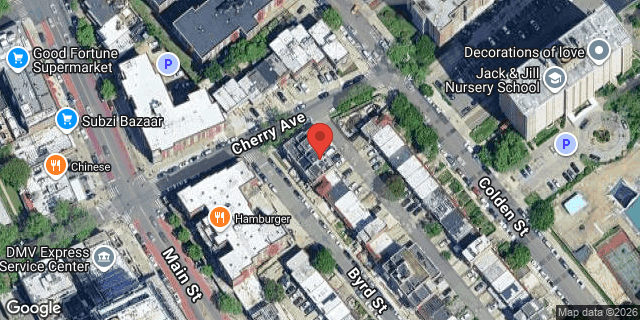 Aerial map of 43-05 BYRD STREET, Queens