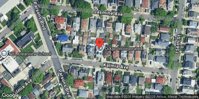 Aerial map of 148-19 KALMIA AVENUE, Queens