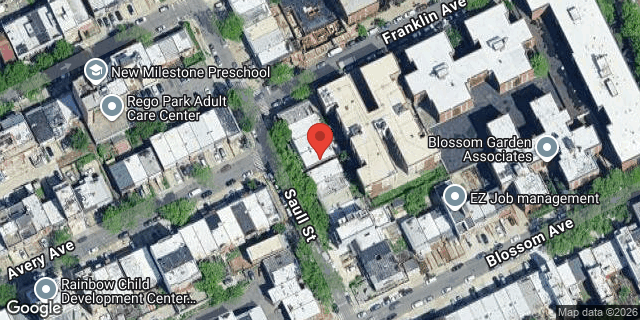 Aerial map of 42-51 SAULL STREET, Queens