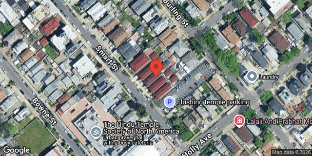 Aerial map of 45-47 SMART STREET, Queens