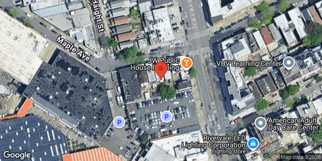 Aerial map of 131-68 MAPLE AVENUE, Queens