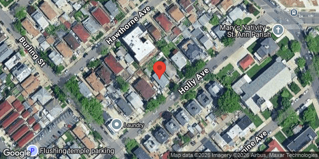Aerial map of 146-21 HOLLY AVENUE, Queens