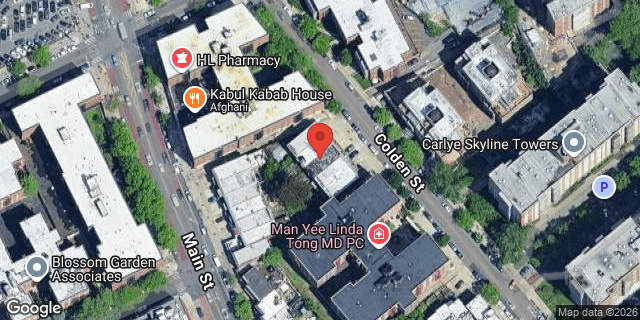 Aerial map of 42-26 COLDEN STREET, Queens
